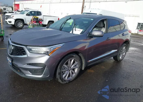 2020 Acura Rdx Technology z USA, uszkodzony, nr VIN 5J8TC2H54LL013418